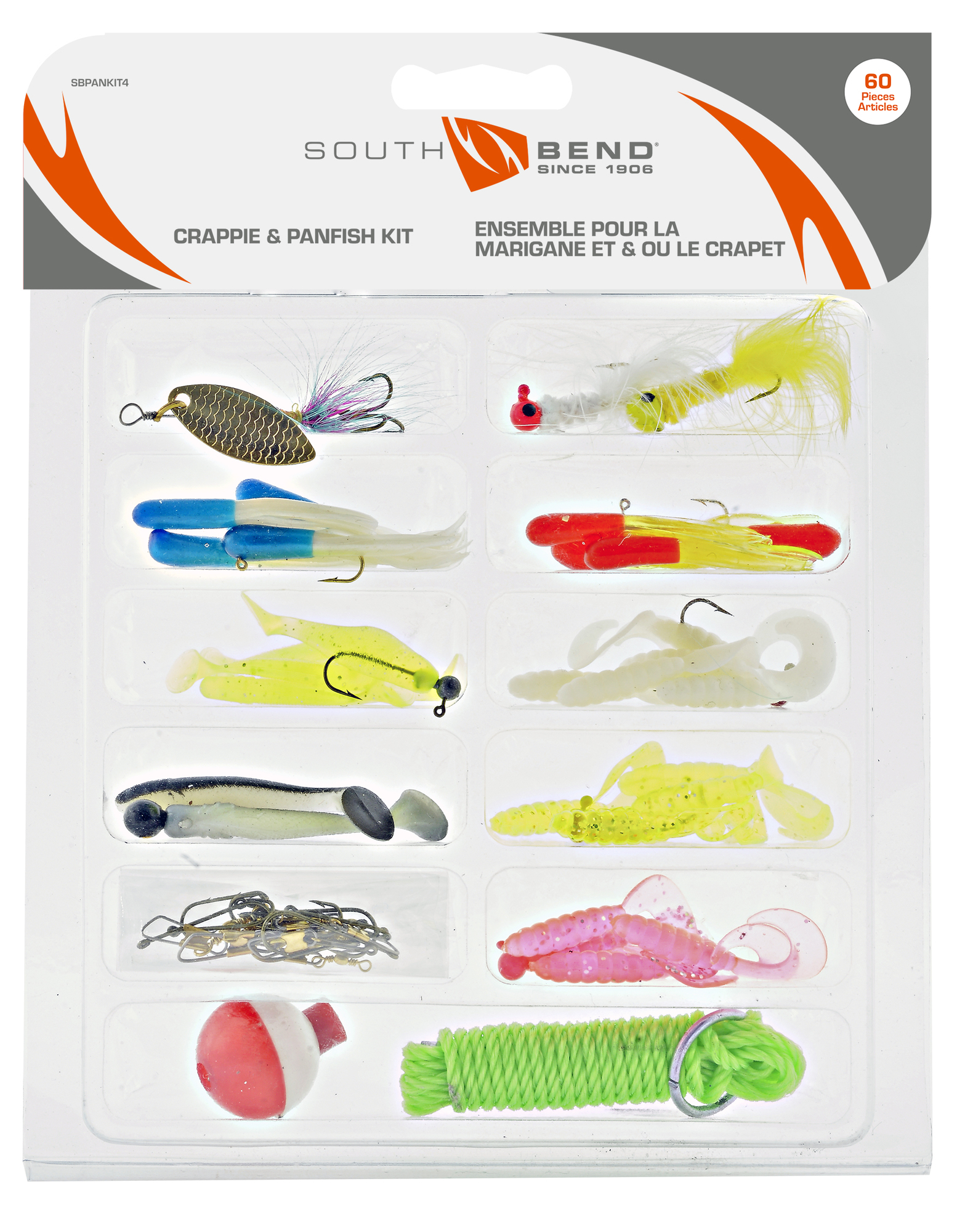 South Bend SBPANKIT4 Sb Crappie Panfish Kit