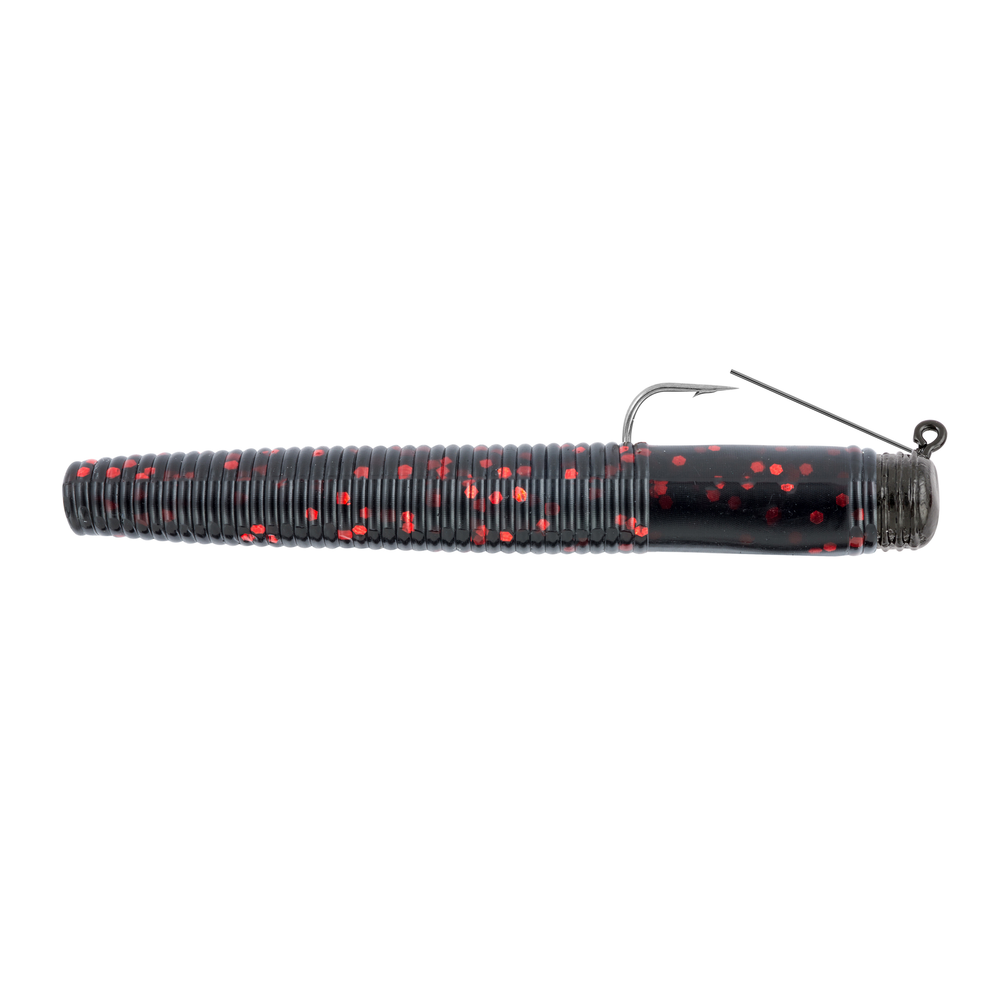 Matzuo MZMFW18-BR 1/8 Wdls Ned Rig Blk/Rd 4Pk