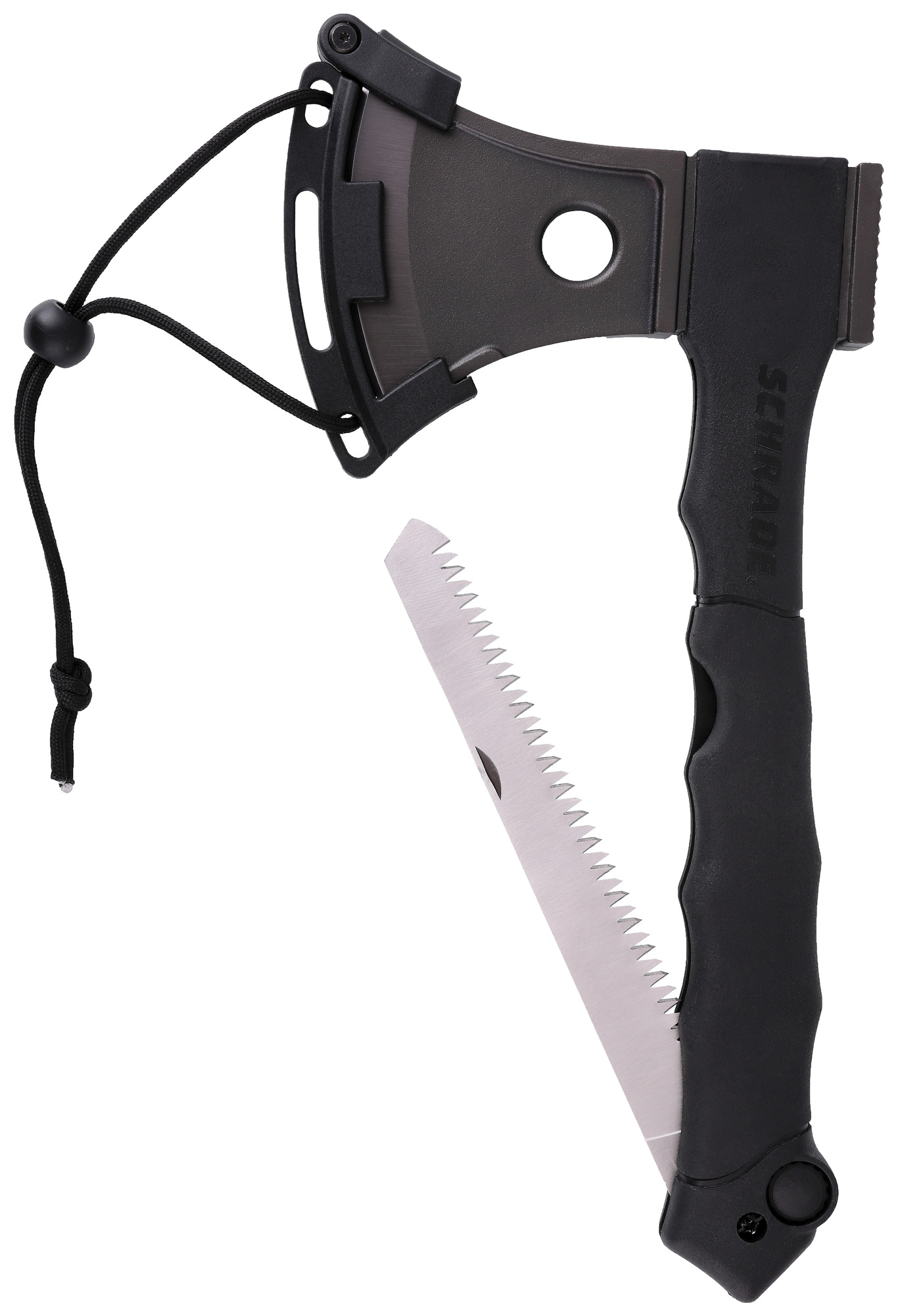 Schrade 1100053 Mini Axe/Saw Combo - Clam Pack