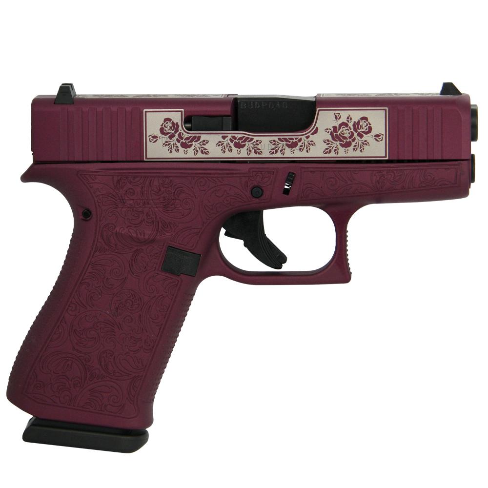 Glock 43X Custom Engraved 
