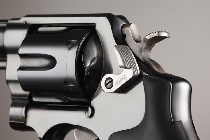 Hogue S&W Short Cylinder Release-Stainless Steel