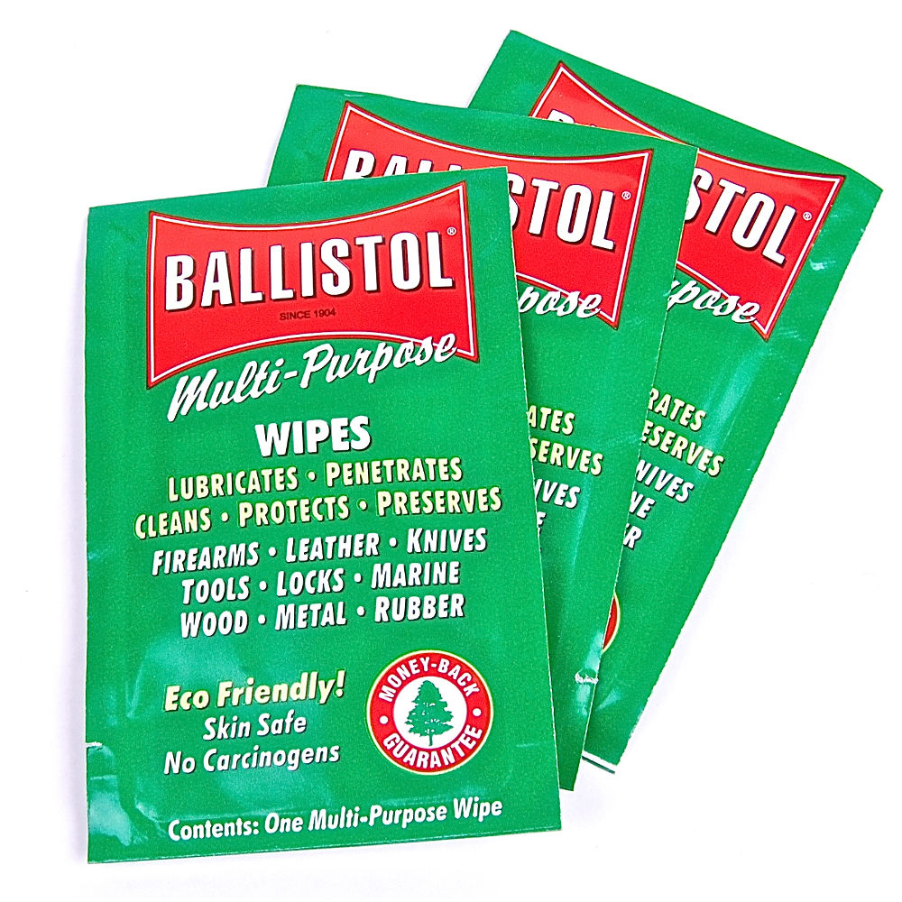 Ballistol 120106 Multi-Purpose Oil Wipes (10 pack)