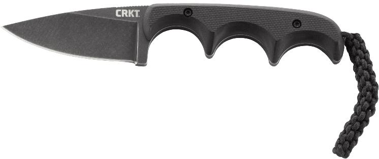 CRKT Minimalist Black Drop Point Knife