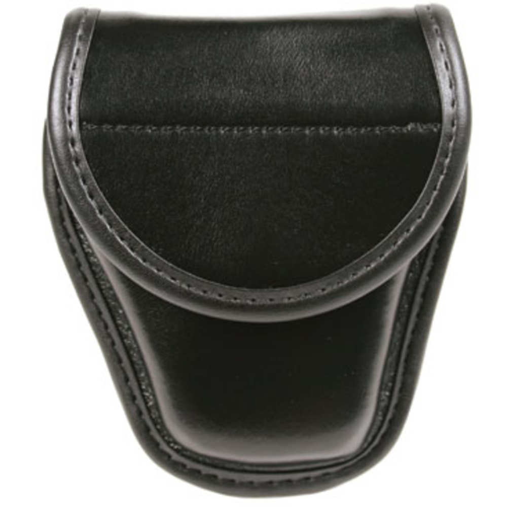 BLACKHAWK HANDCUFF POUCH SINGLE ROW MOULDED PLAIN BLK