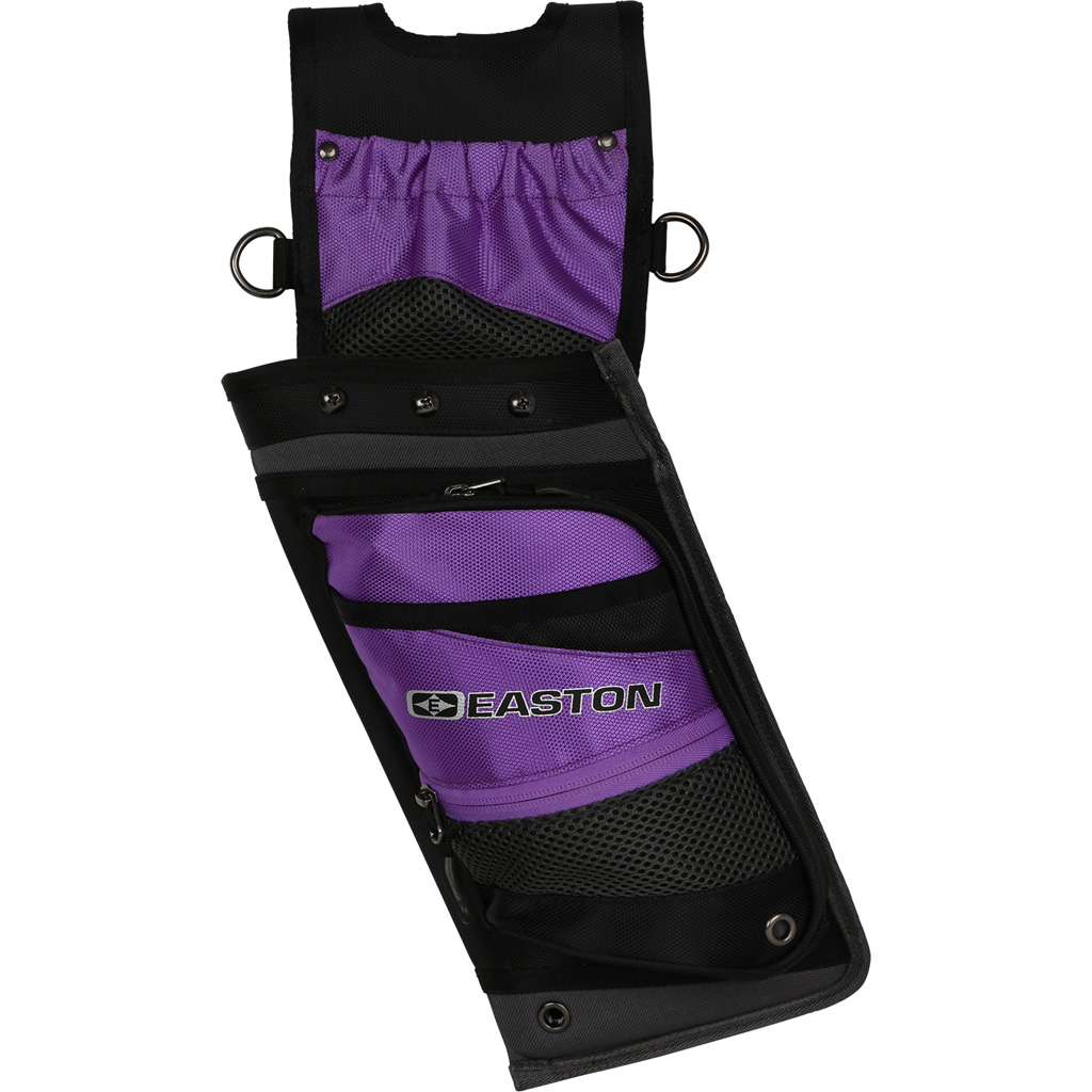 Easton Deluxe Field Quiver w/Belt  <br>  Purple RH