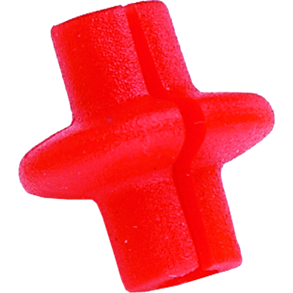 Pine Ridge Kisser Button  <br>  Slotted Red 25 pk.