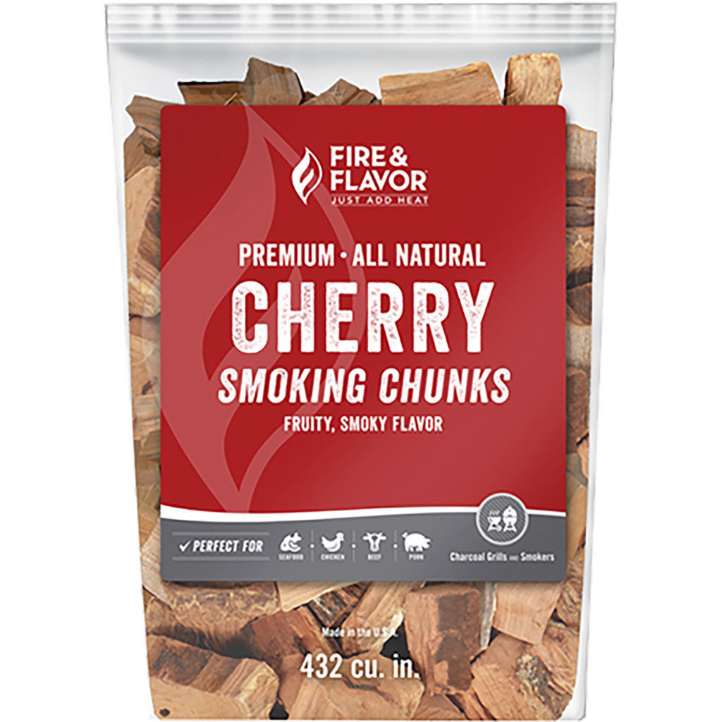 Fire and Flavor Wood Chunks  <br>  Cherry 4 lbs.