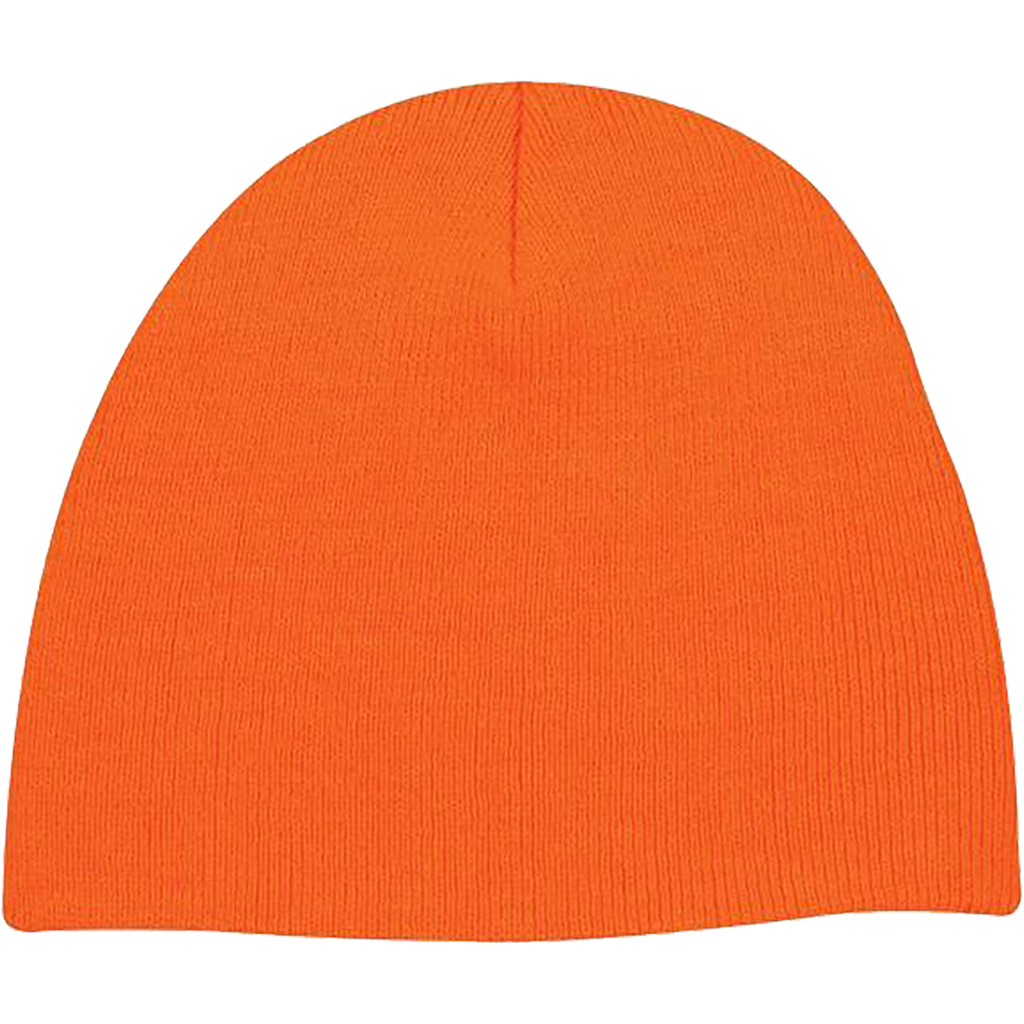 Outdoor Cap Knit Beanie  <br>  Blaze Orange