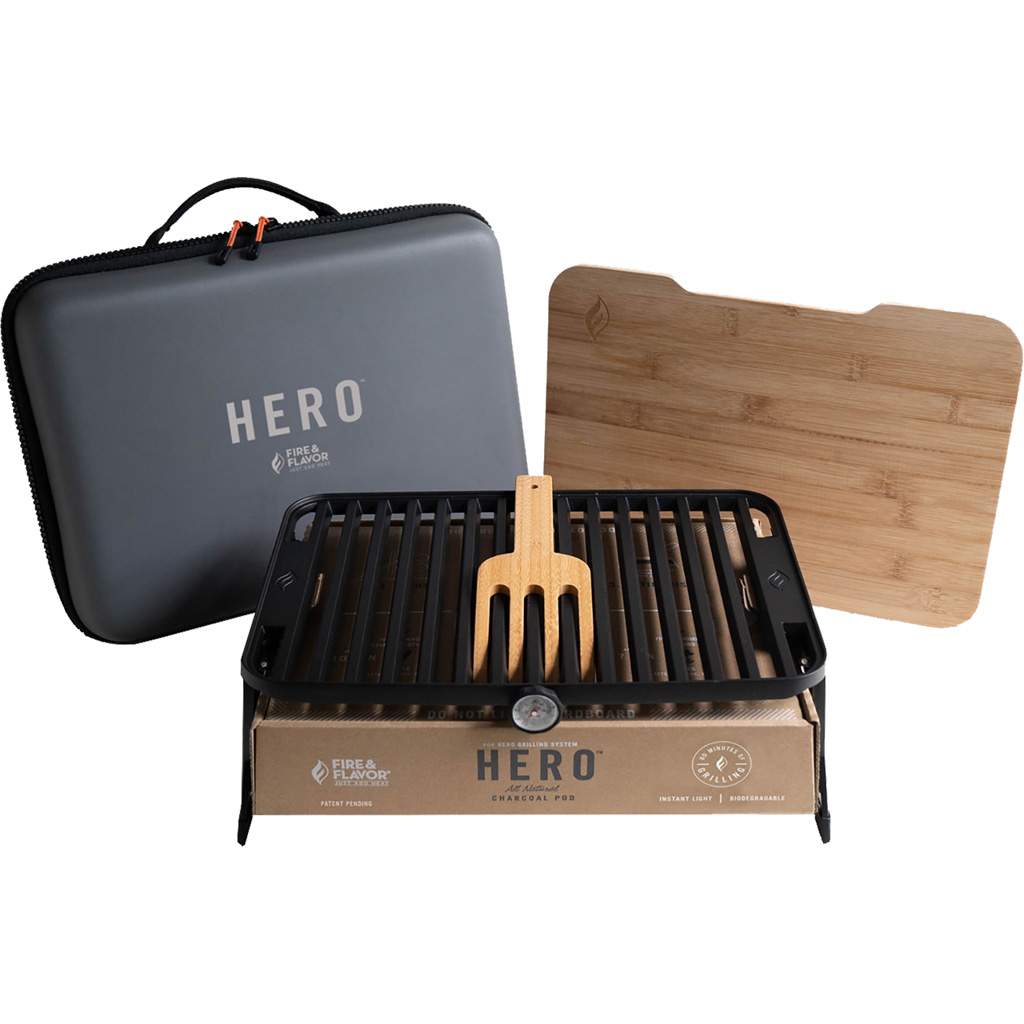 HERO Charcoal Portable Grilling System  <br>
