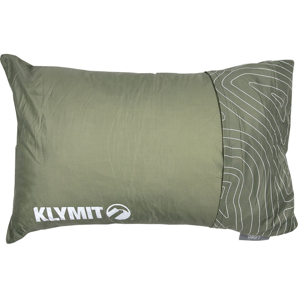 Klymit Drift Camping Pillow  <br>  Green Regular