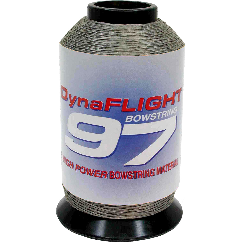 BCY DynaFlight 97 Bowstring Material  <br>  Silver 1/4 lb.