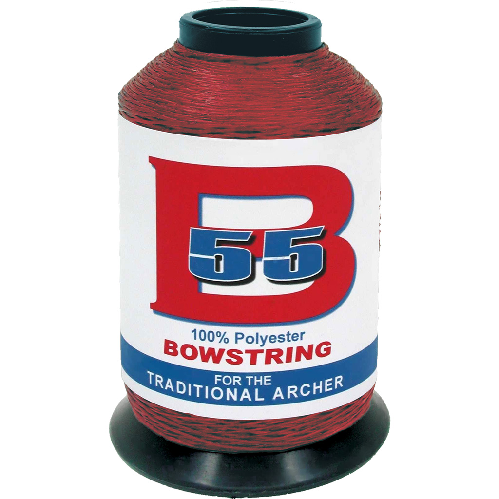 BCY B55 Bowstring Material  <br>  Root Beer 1/4 lb.