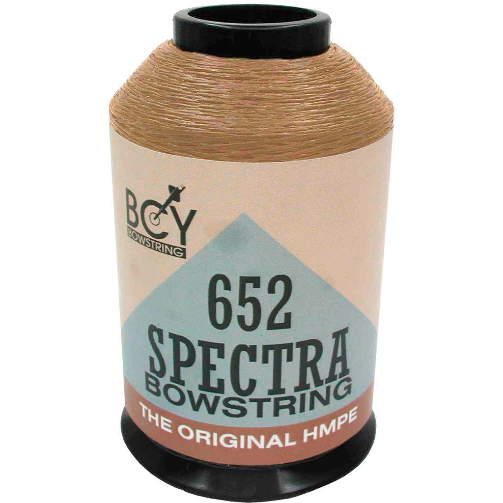 BCY 652 Spectra Bowstring Material  <br>  Tan 1/4 lb.