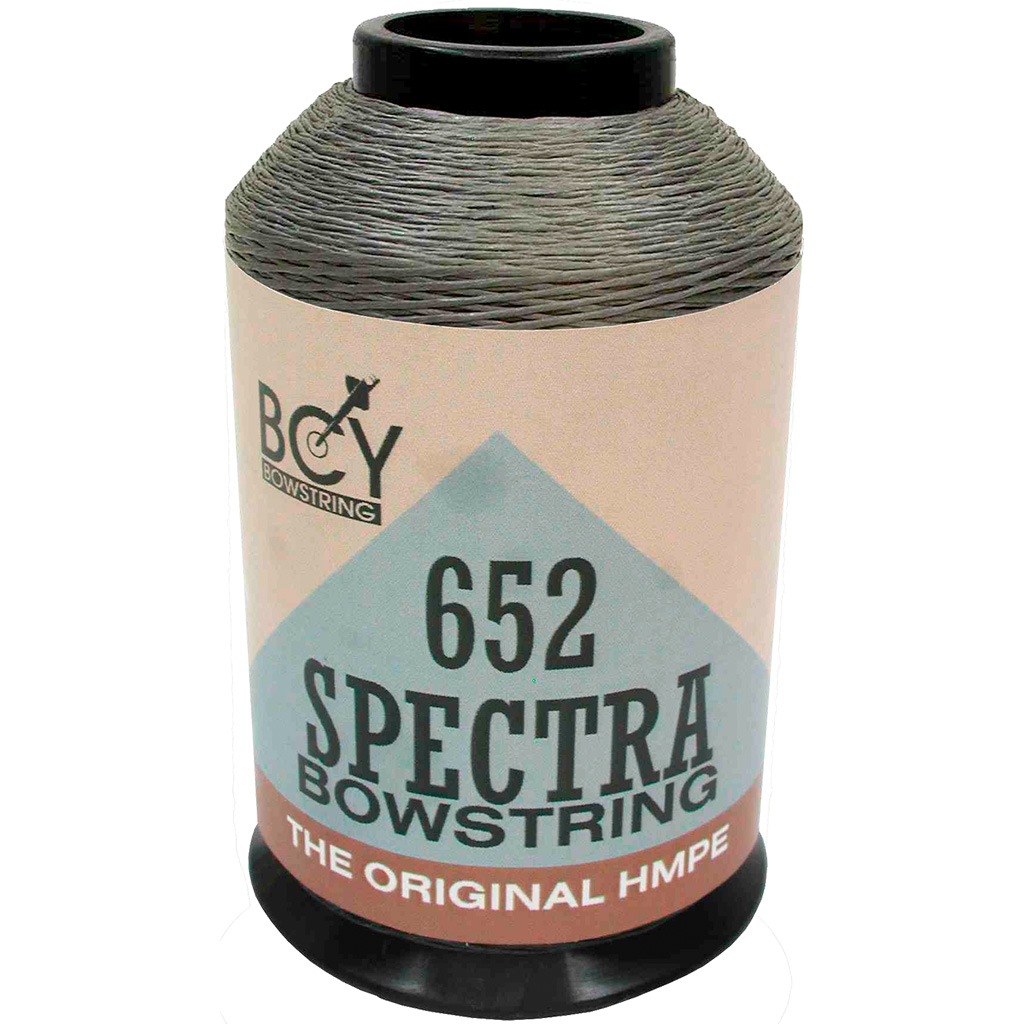 BCY 652 Spectra Bowstring Material  <br>  Silver 1/4 lb.