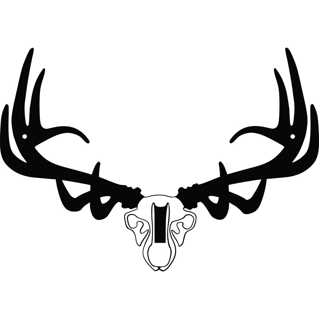 Raxx Mini Bow Hanger  <br>  Elk Skull