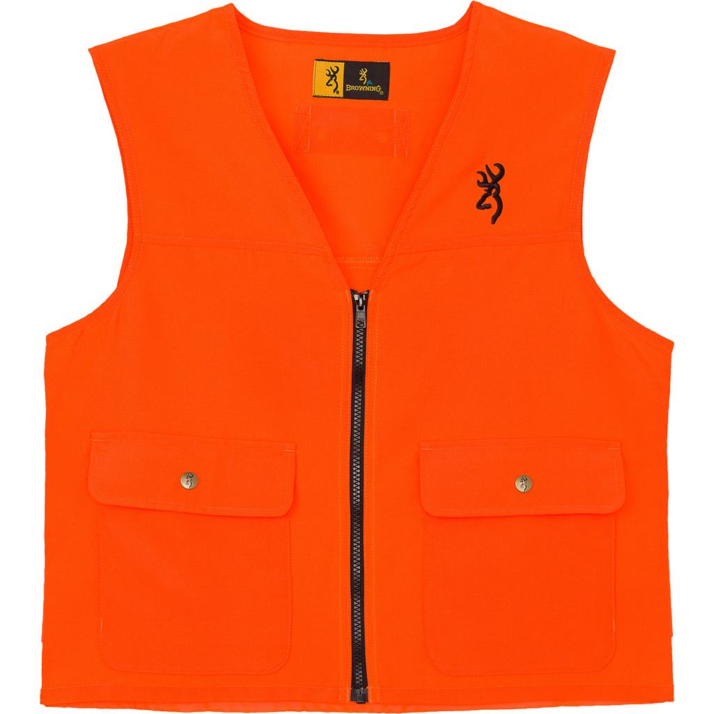Browning Safety Vest  <br>  Blaze Orange 3X-Large