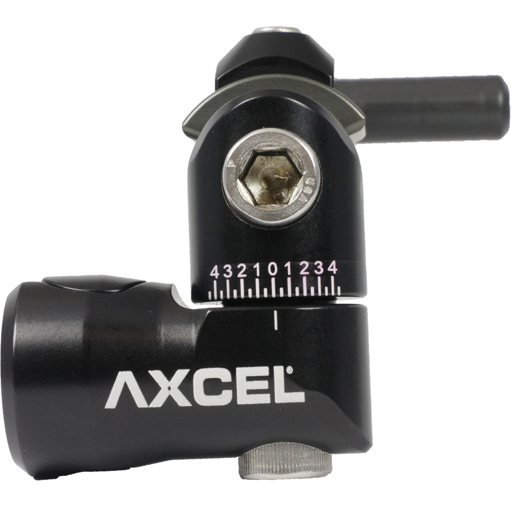 Axcel TriLock Adjustable Offset Mount  <br>  Black