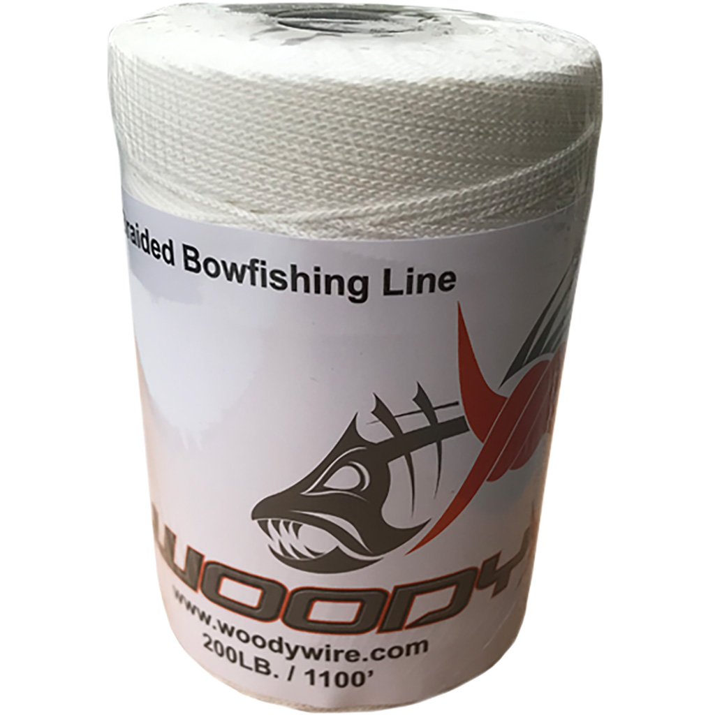 Woody Wire Bowfishing Braided Line  <br>  1,100 ft