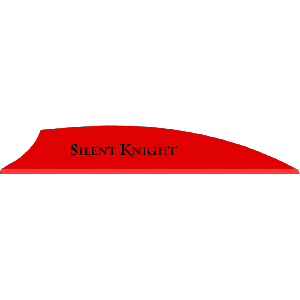 Flex Fletch Silent Knight Vanes  <br>  Red 3 in. 36 pk.