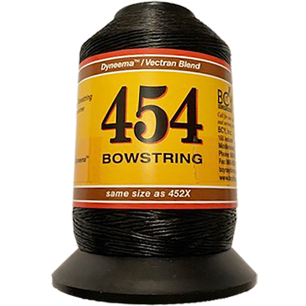 BCY 454 Bowstring Material  <br>  Black 1/8 lb.