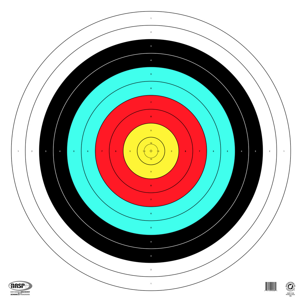 Maple Leaf NASP Target  <br>  80 cm. 12 pk. Light Weight