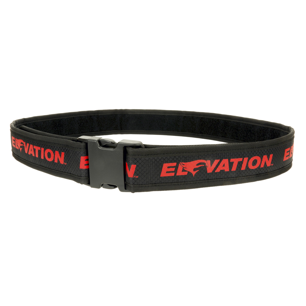 Elevation Pro Shooters Belt  <br>  Red 28-46 in.