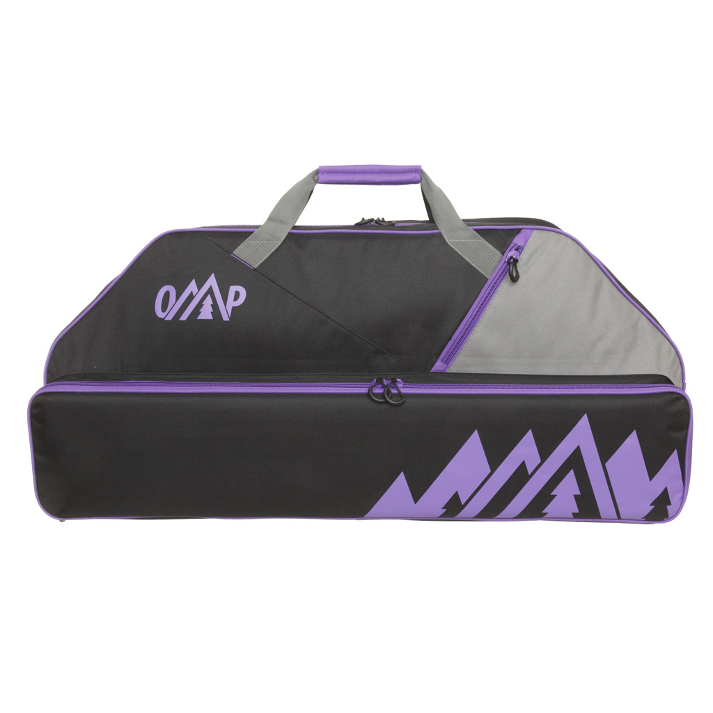 October Mountain Bow Case  <br>  Black/Purple 36 in.