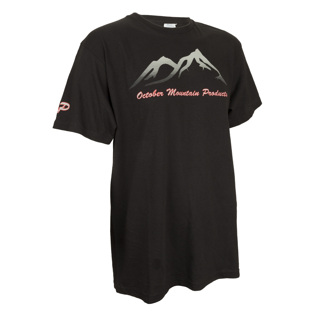 October Mountain T-Shirt  <br>  Black Medium