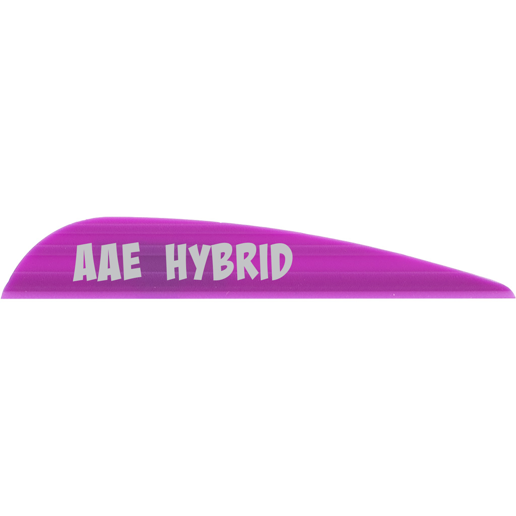AAE Hybrid 23 Vanes  <br>  Purple 2.3 in. 100 pk.