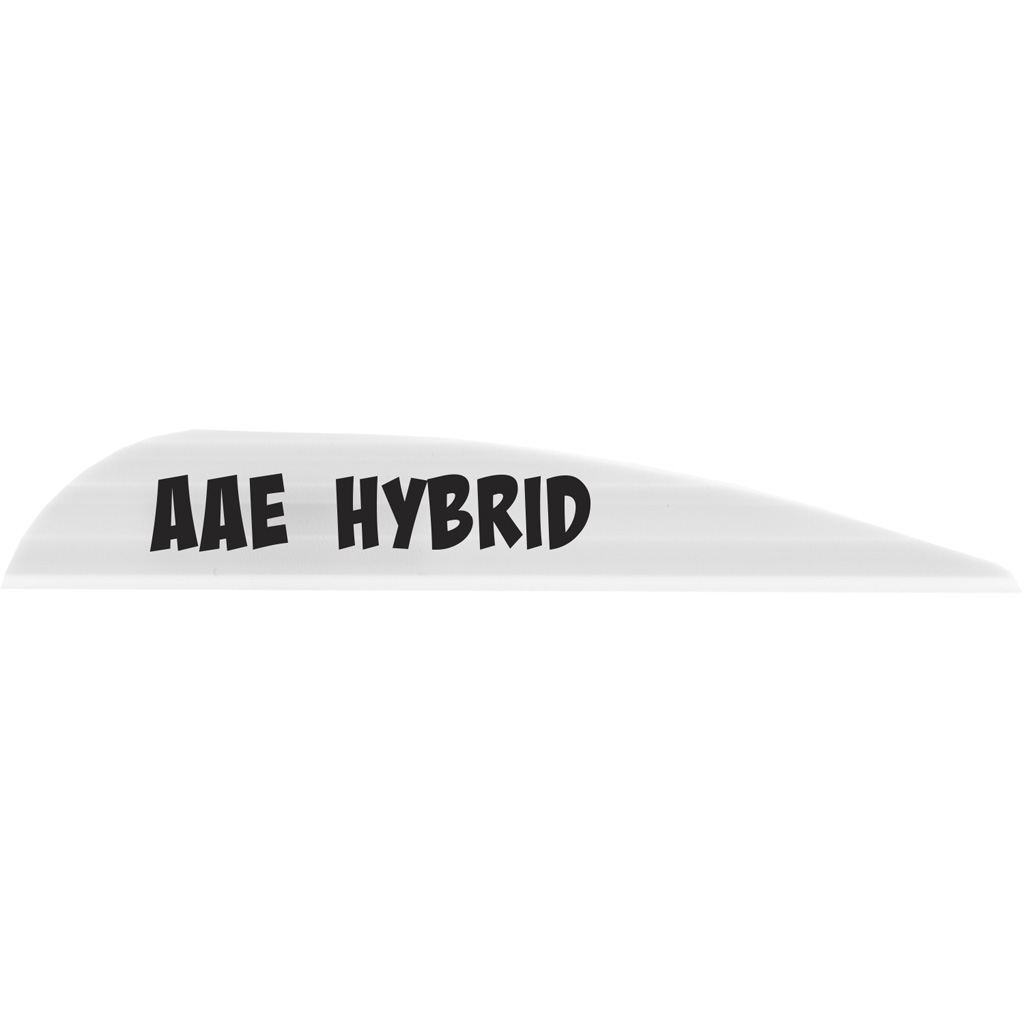 AAE Hybrid 23 Vanes  <br>  White 2.3 in. 100 pk.