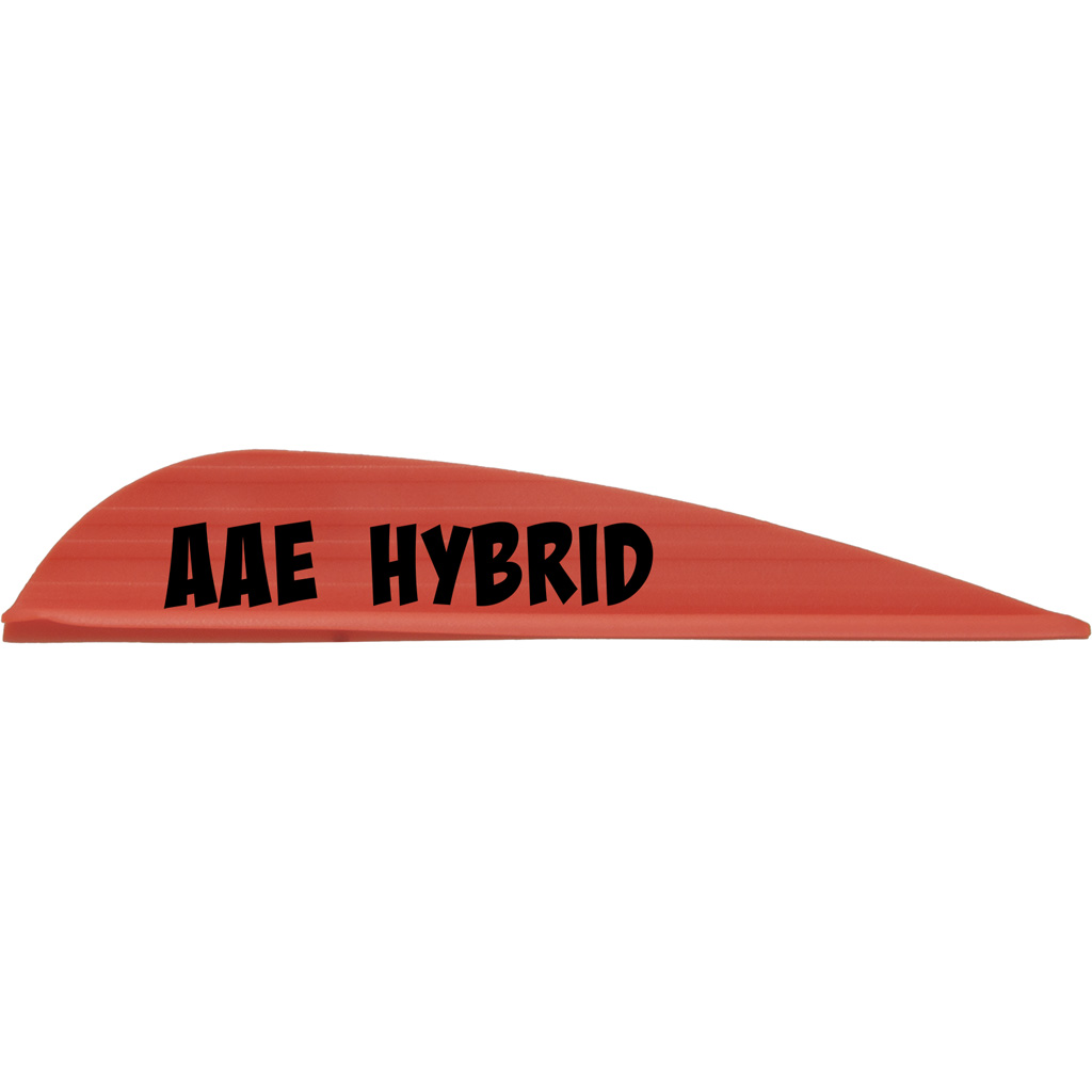 AAE Hybrid 26 Vanes  <br>  Fire Orange 2.7 in. 100 pk.