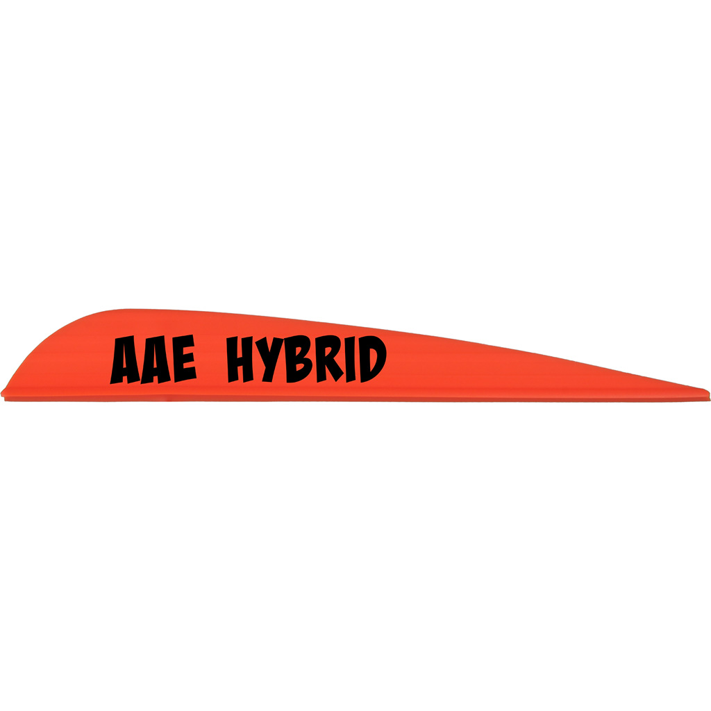 AAE Hybrid 40 Vanes  <br>  Fire Orange 3.8 in. 100 pk.