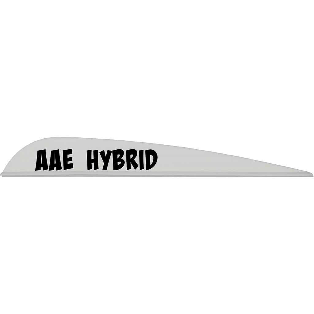 AAE Hybrid 40 Vanes  <br>  White 3.8 in. 100 pk.