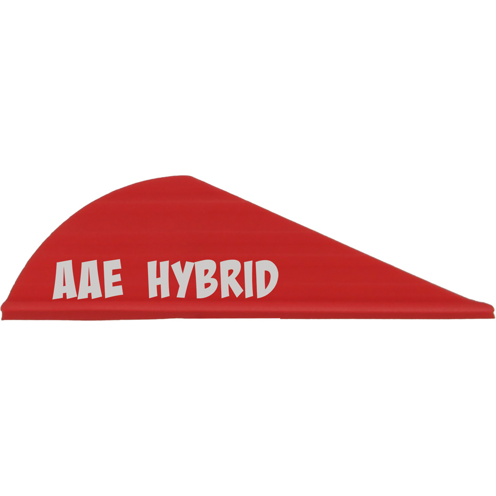 AAE Hybrid HP Vanes  <br>  Red 2 in. 100 pk.