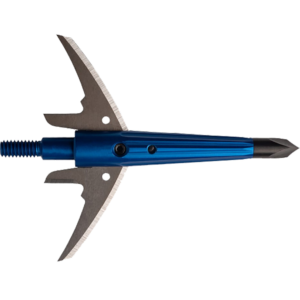 Swhacker Levi Morgan Series Broadheads  <br>  2 Blade Curved 100 gr. 2 in 3 pk.