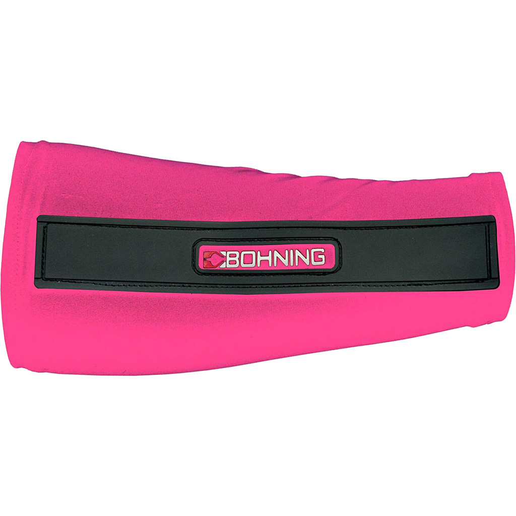 Bohning Slip-On Armguard  <br>  Hot Pink Medium