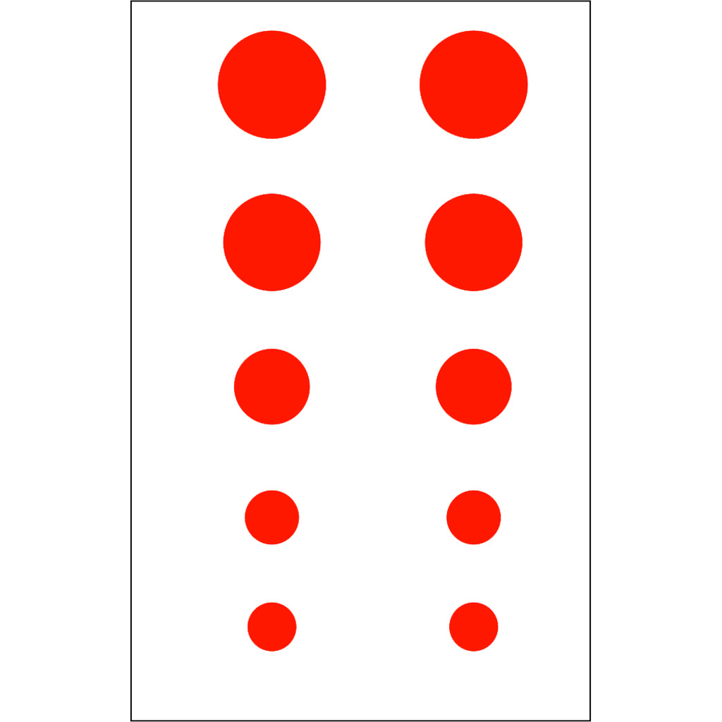 Gunstar Colossal Dots Set  <br>  Orange