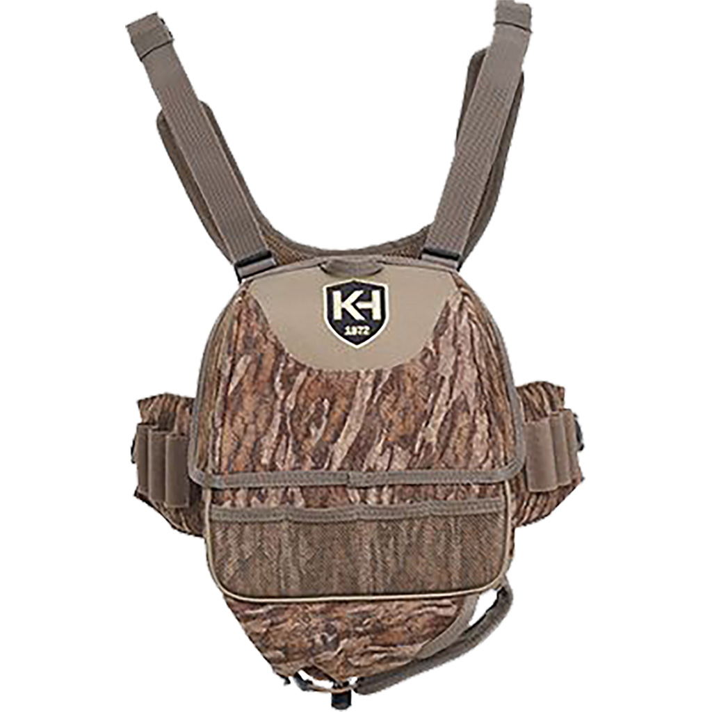 Knight and Hale Run N Gun 100 Turkey Vest  <br>  Mossy Oak Bottomland