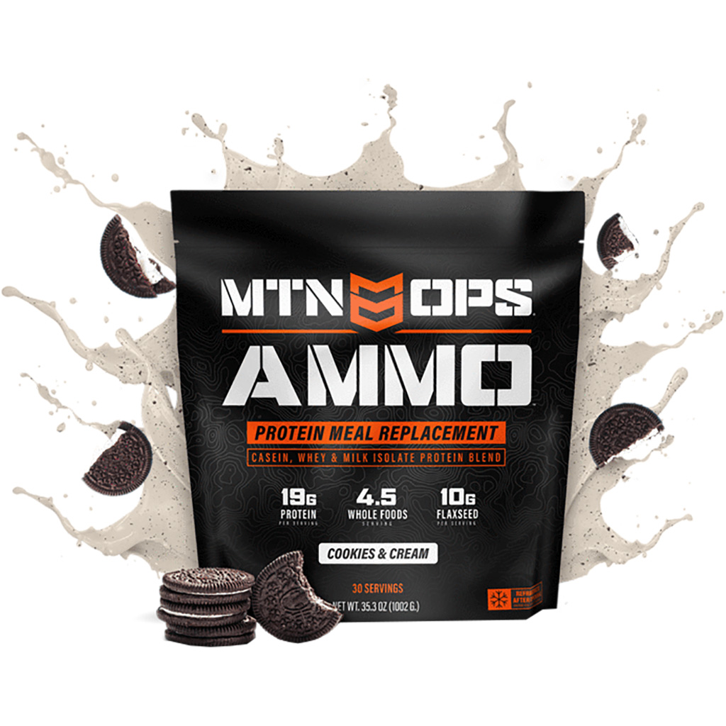 MTN Ops Ammo Whey Protein  <br>  Cookies and Cream