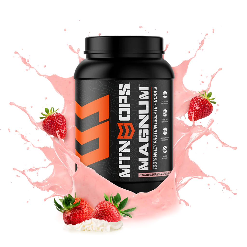 MTN Ops Magnum Protein  <br>  Strawberries and Cream