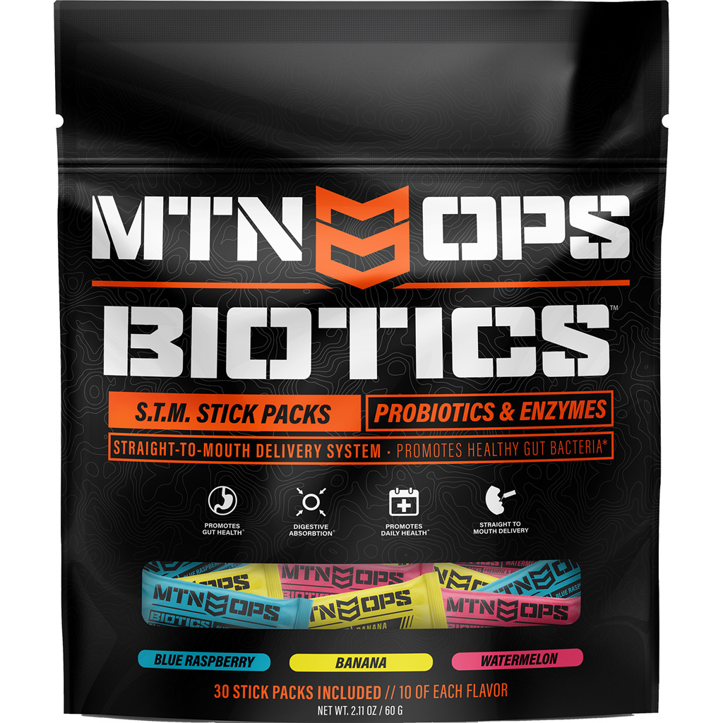 MTN Ops Biotics  <br>  STM Stick Pack 30 ct.