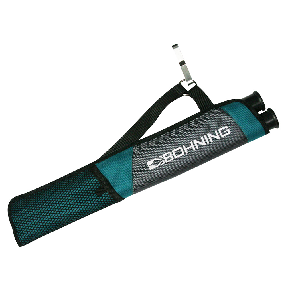 Bohning Youth Tube Quiver  <br>  Gray/Teal RH/LH