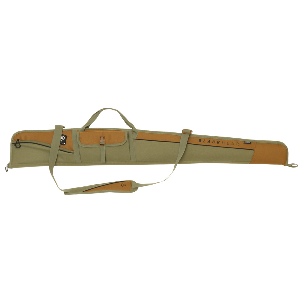 BlackHeart Vital Shotgun Case  <br>  w/ Inhib-X Olive/Brown 54 in.
