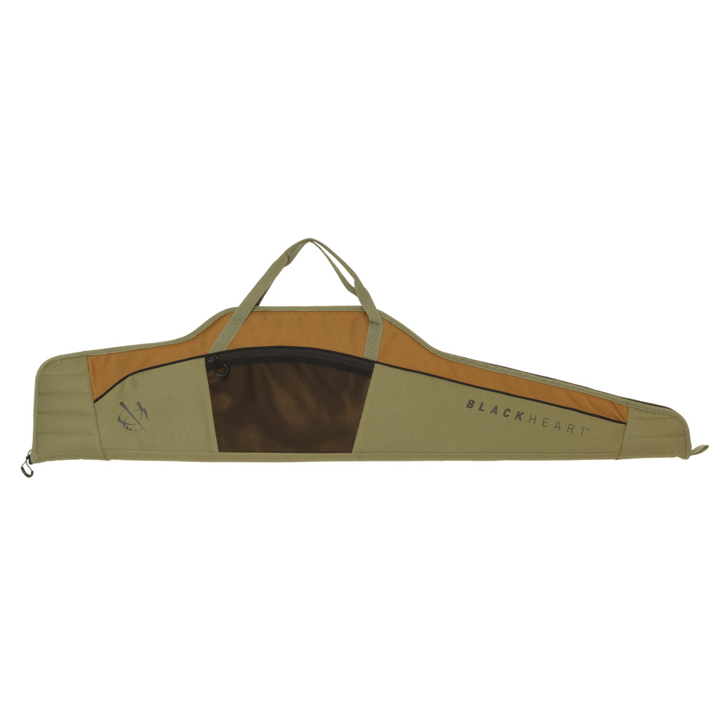 BlackHeart Cardiac Soft Scoped Rifle Case  <br>  Olive/Brown 48 in.