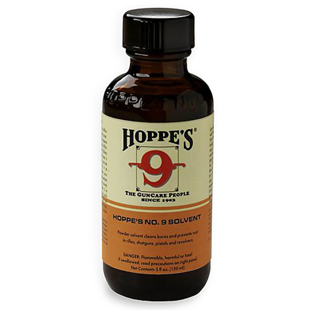 Hoppes No. 9 Gun Bore Cleaner  <br>  5 oz. Bottle Clamshell