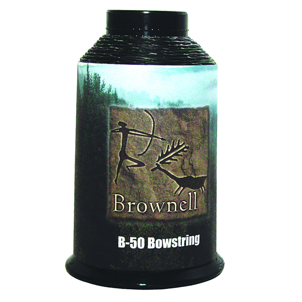 Brownell B50 String Material  <br>  Black 1/4 lb.