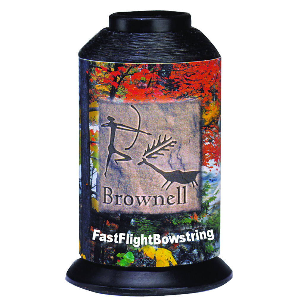 Brownell FastFlight Plus  <br>  String Material Black 1/4 lb.