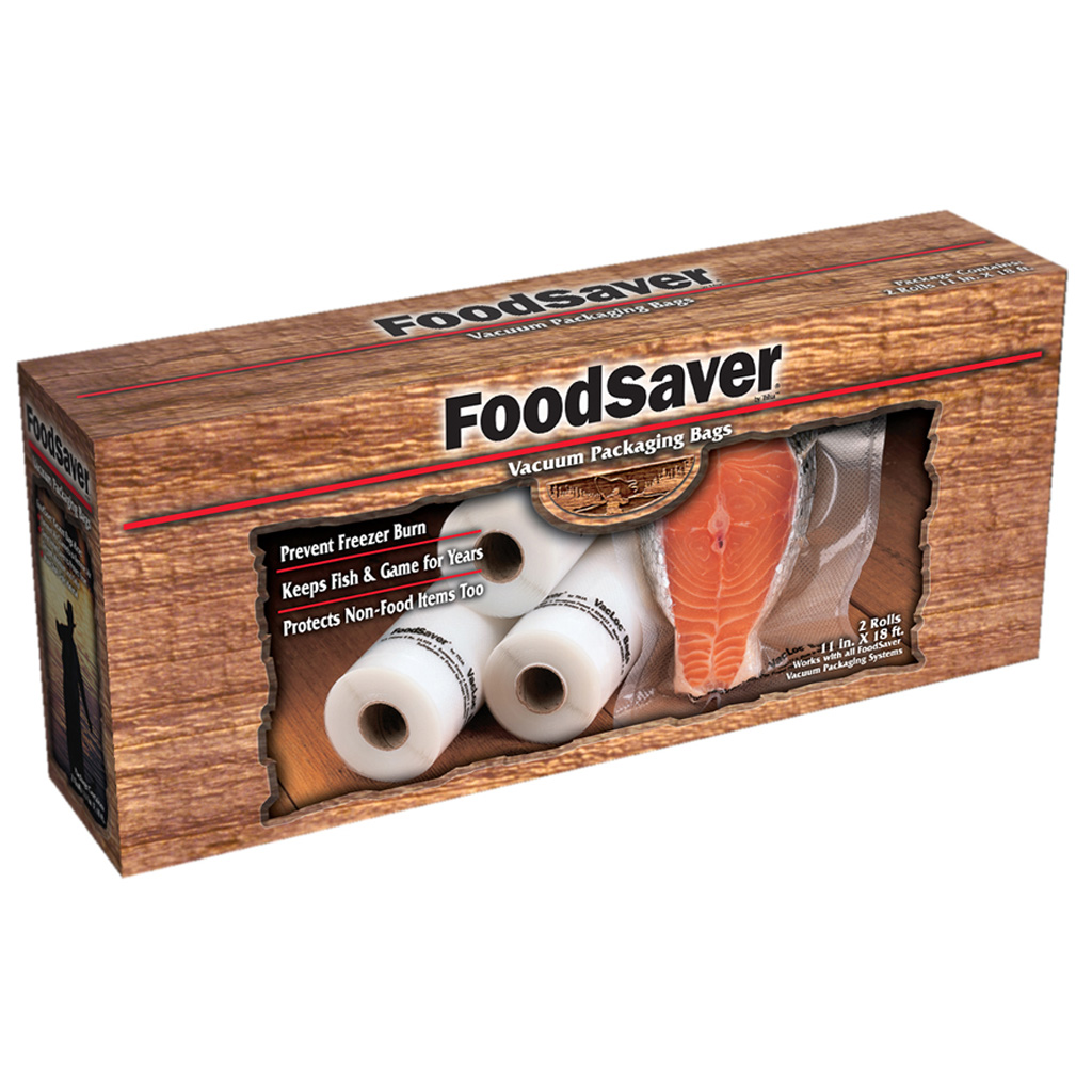 FoodSaver GameSaver Bag Rolls  <br>  11 in. x 16 ft. 2 pk.
