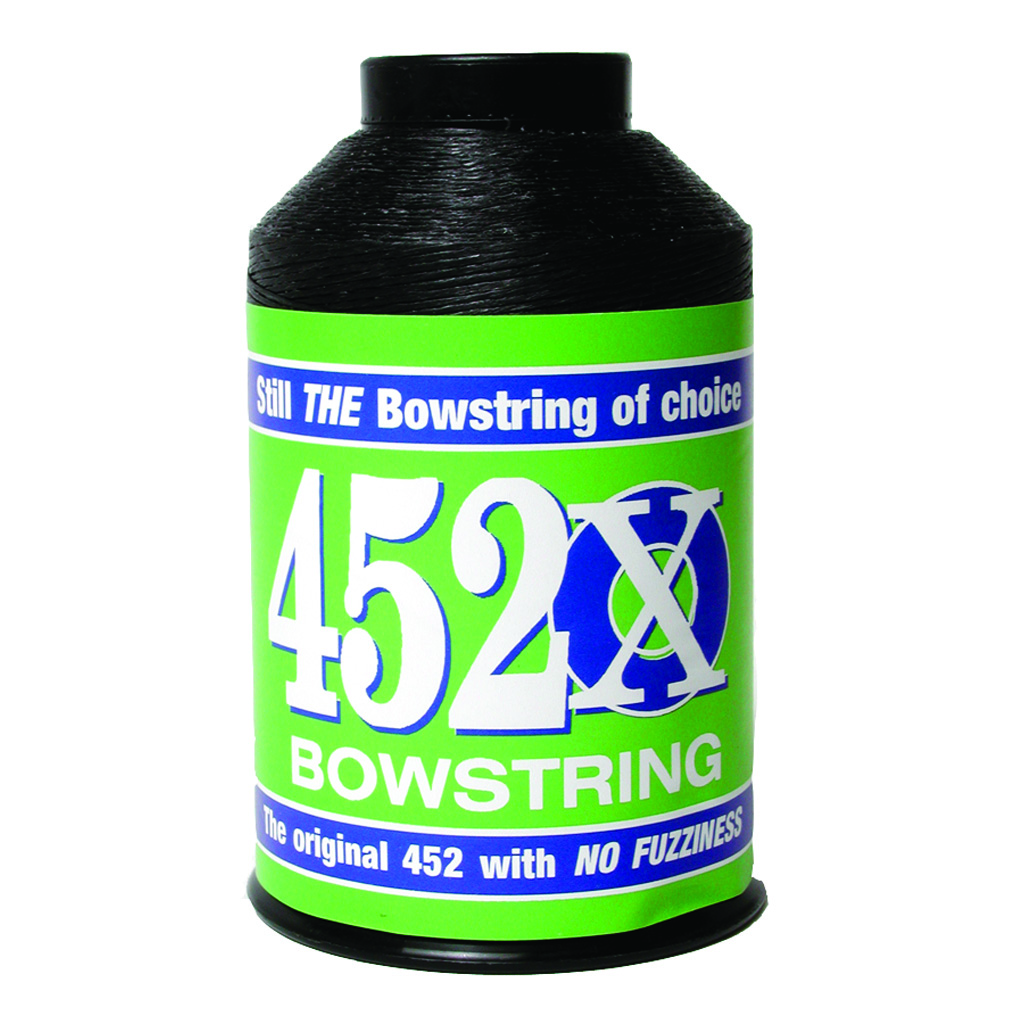 BCY 452X Bowstring Material  <br>  Black 1/4 lb.