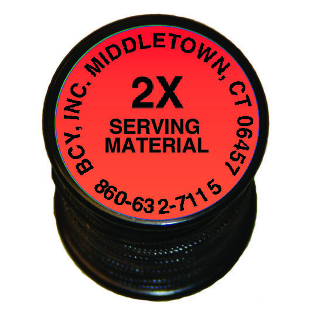 BCY 2X End Serving  <br>  Black 150 yds.